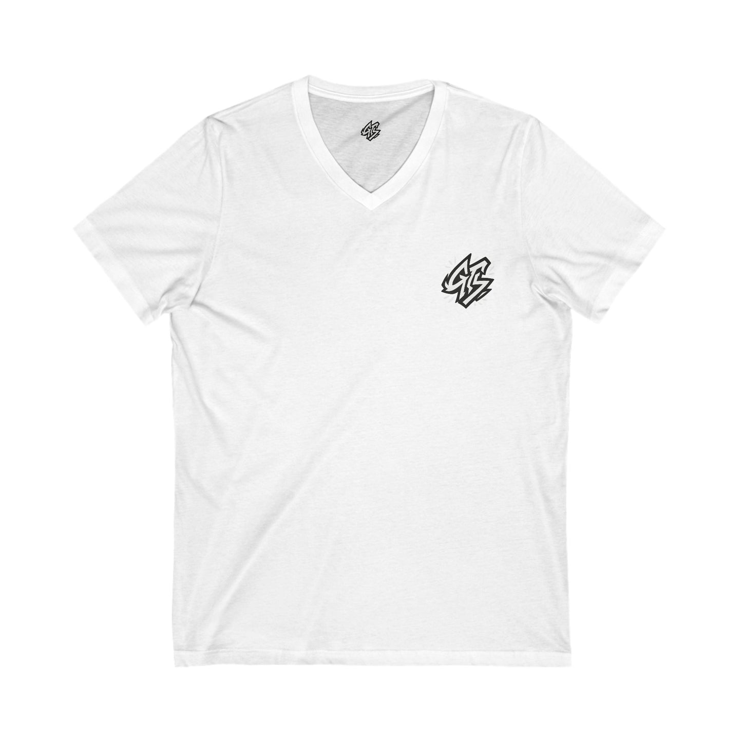 Street Art Inspired Unisex V-Neck Tee - Bold Graphic Design