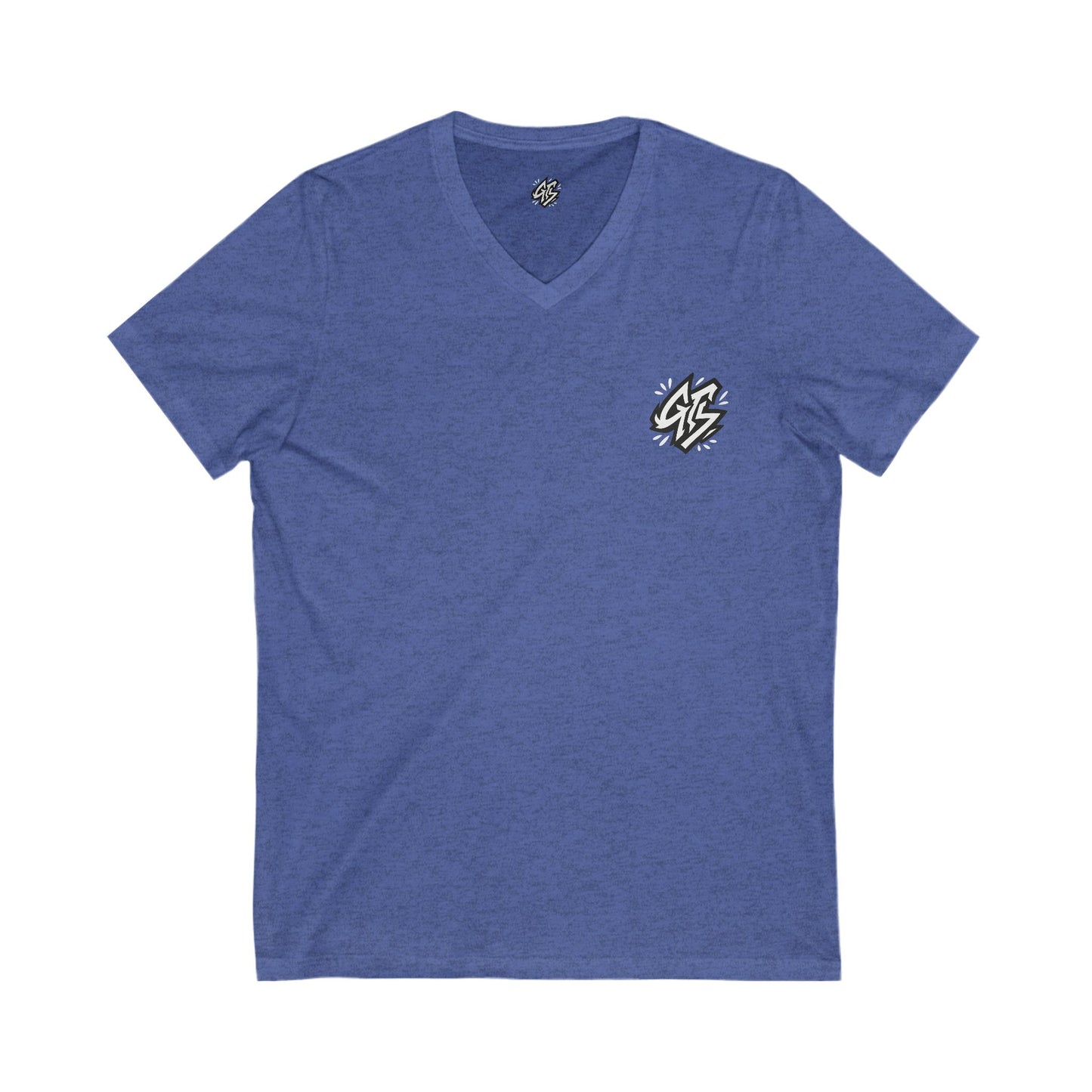 Street Art Inspired Unisex V-Neck Tee - Bold Graphic Design