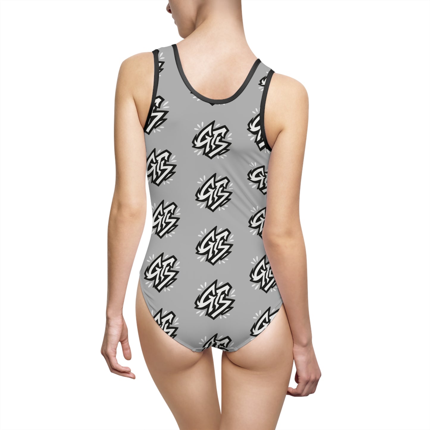 Ladies' Stylish Graphic Swimsuit | Trendy Summer Swimwear