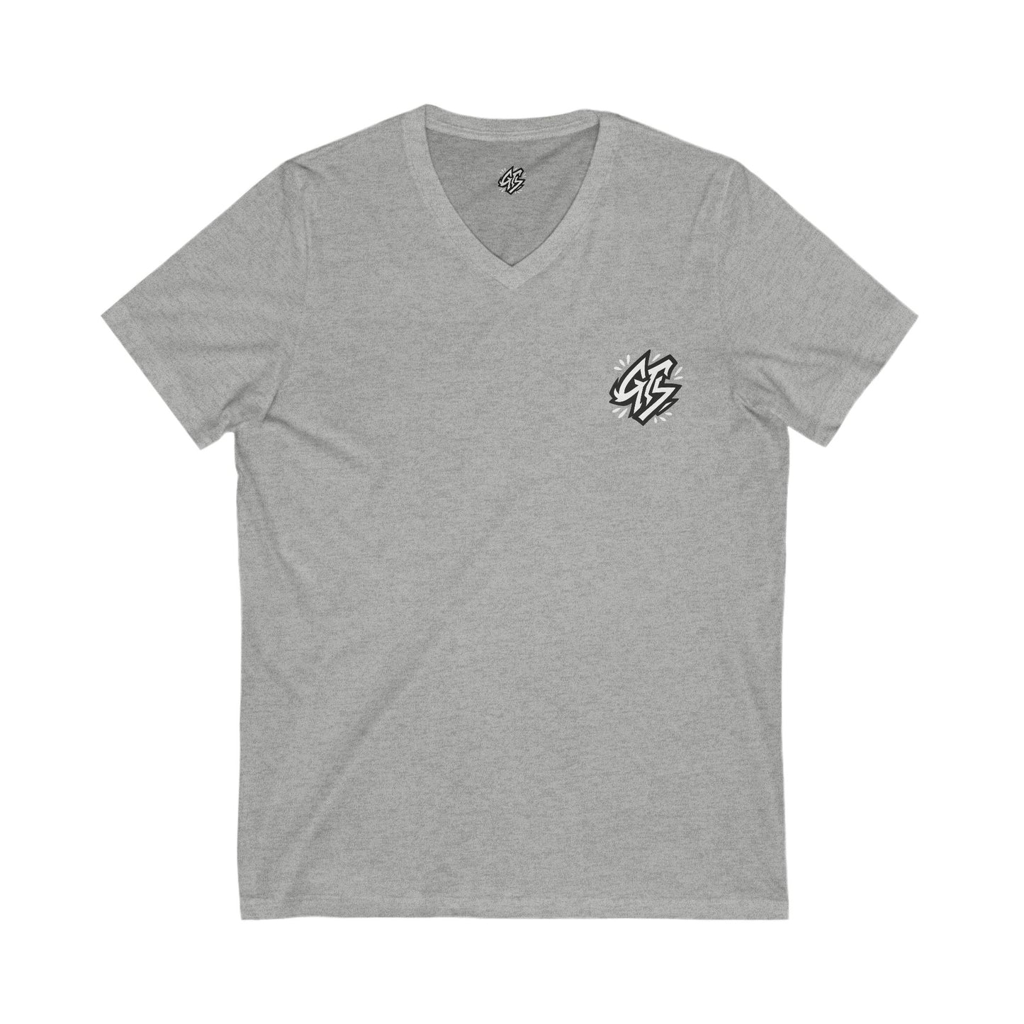 Street Art Inspired Unisex V-Neck Tee - Bold Graphic Design