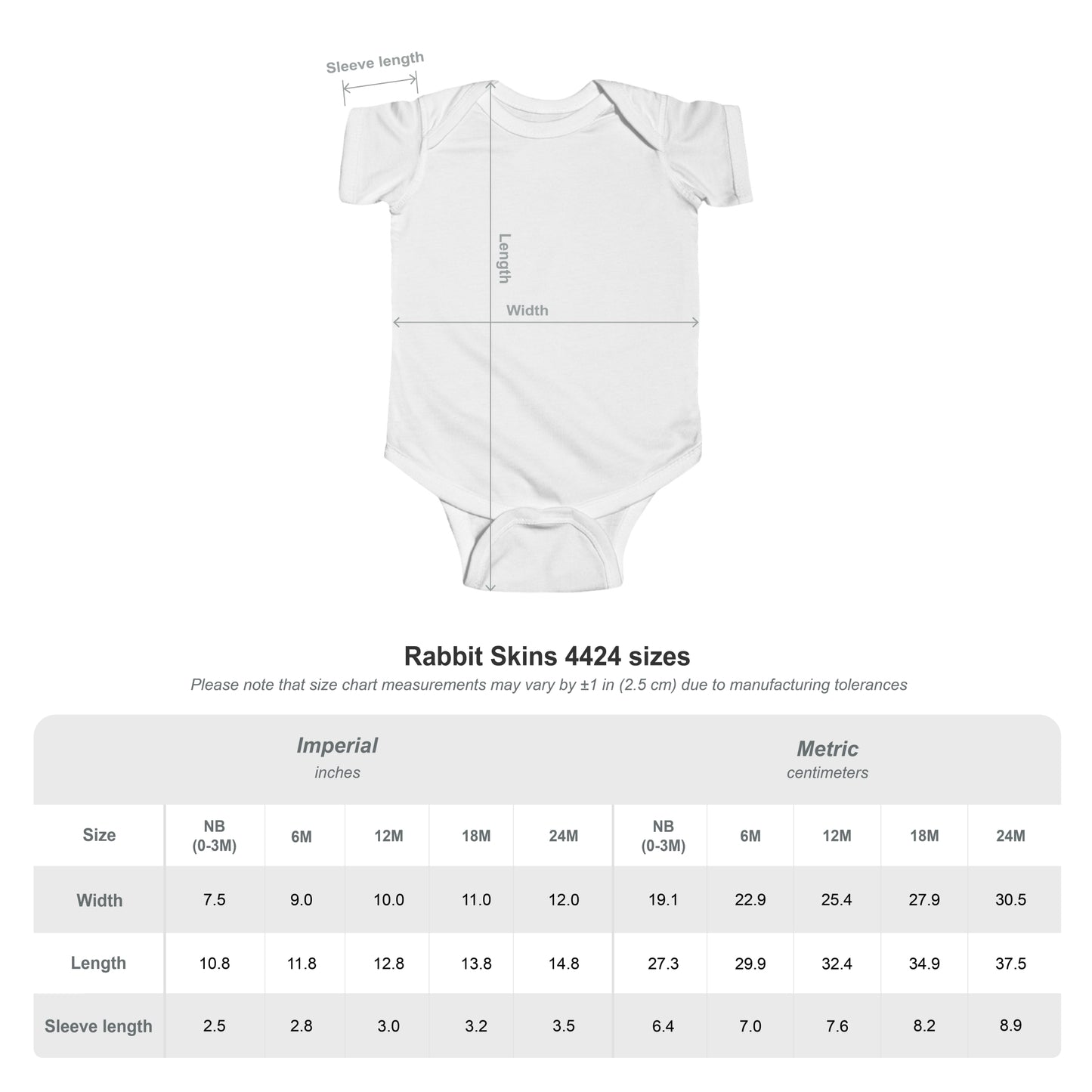 Stylish Infant Bodysuit with Trendy Design